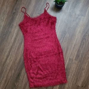Bear Dance Red Fringe Dress